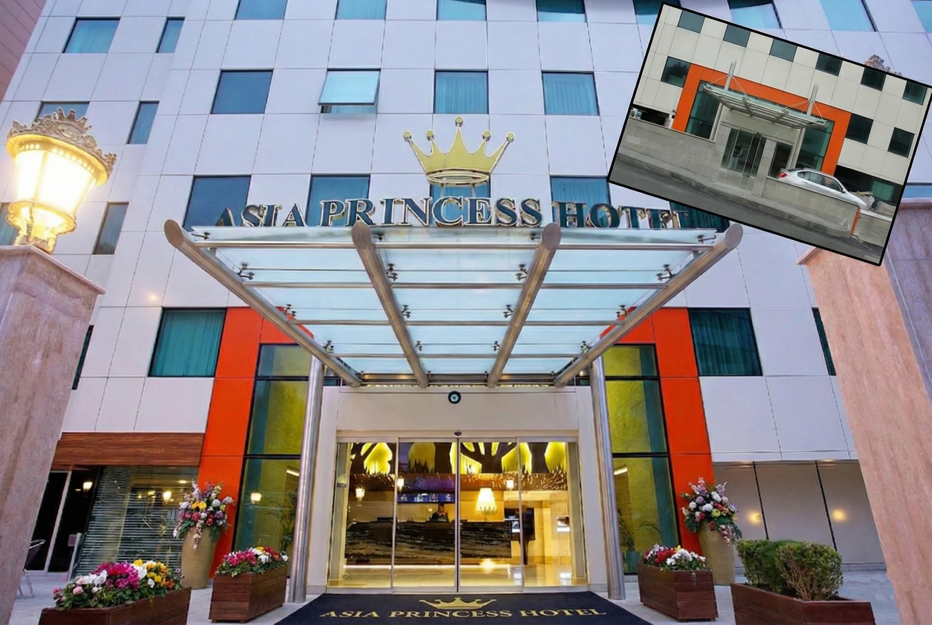 Asia Princess Hotel Istanbul – Eingang und Fassade